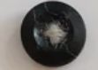 Black Wooden 15mm Button