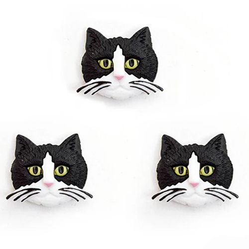 Creative Button Pack - Cat Head