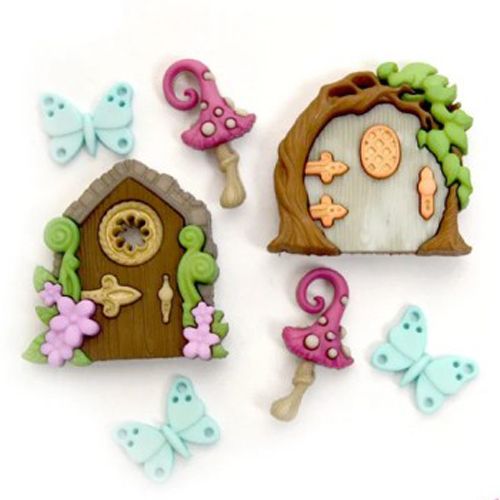 Creative Button Pack - Believe In Fairies