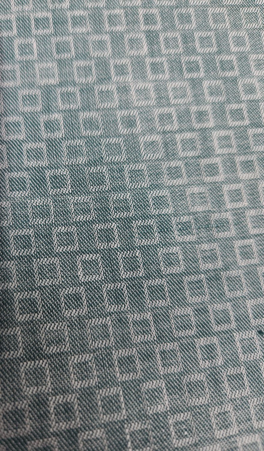 Teal Japanese Cotton 4mtrs Remnant Total