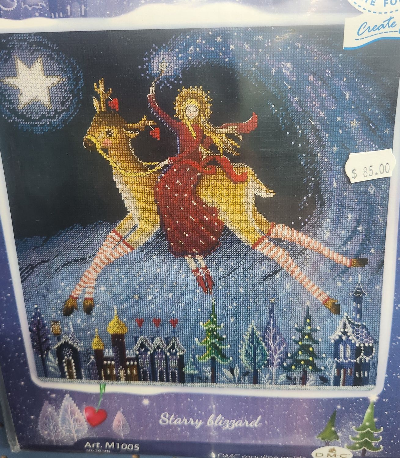 Starry Blizzard Cross Stitch Kit