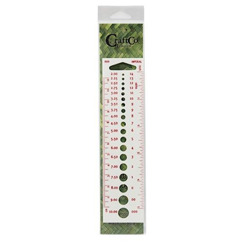 Kwik Knit Knitting Needle Gauge