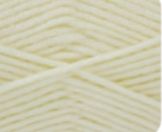 King Cole Cherished 4ply 100g 410m 100% Low Pill Acrylic - Colour Cream 5081