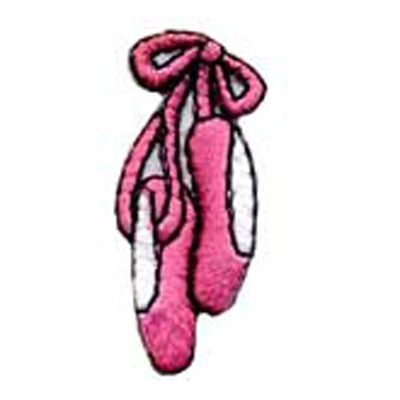 Iron on Motif Ballet Slippers