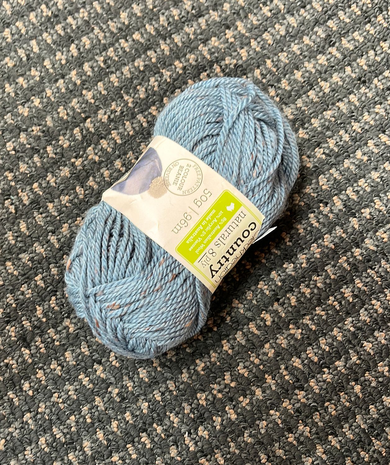 Cleckheaton: Country Naturals 8 Ply 50grm (96m) - 1847