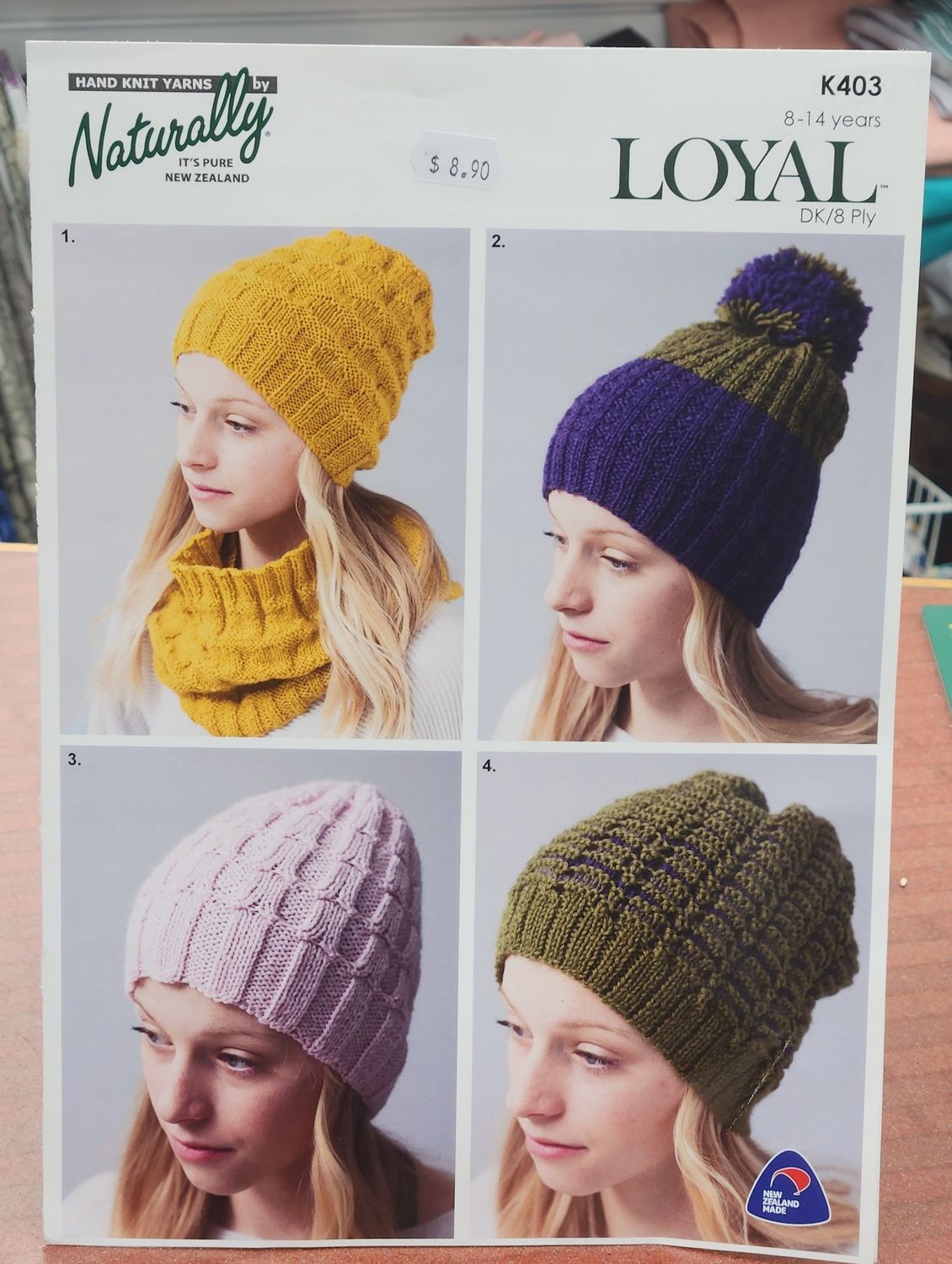 Naturally Pattern Hat/Beanies K403