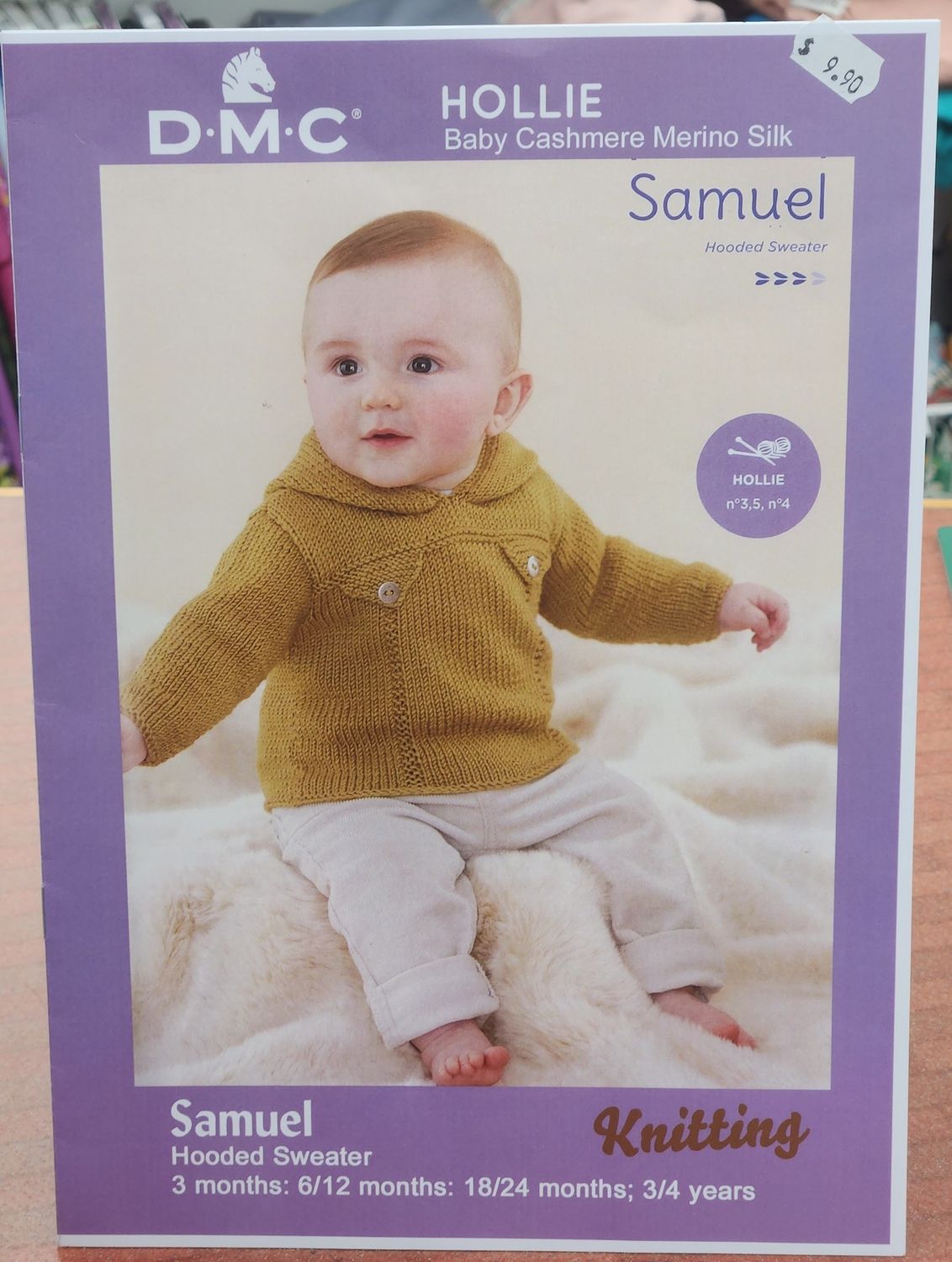 DMC Samuel Hooded Sweater Pattern