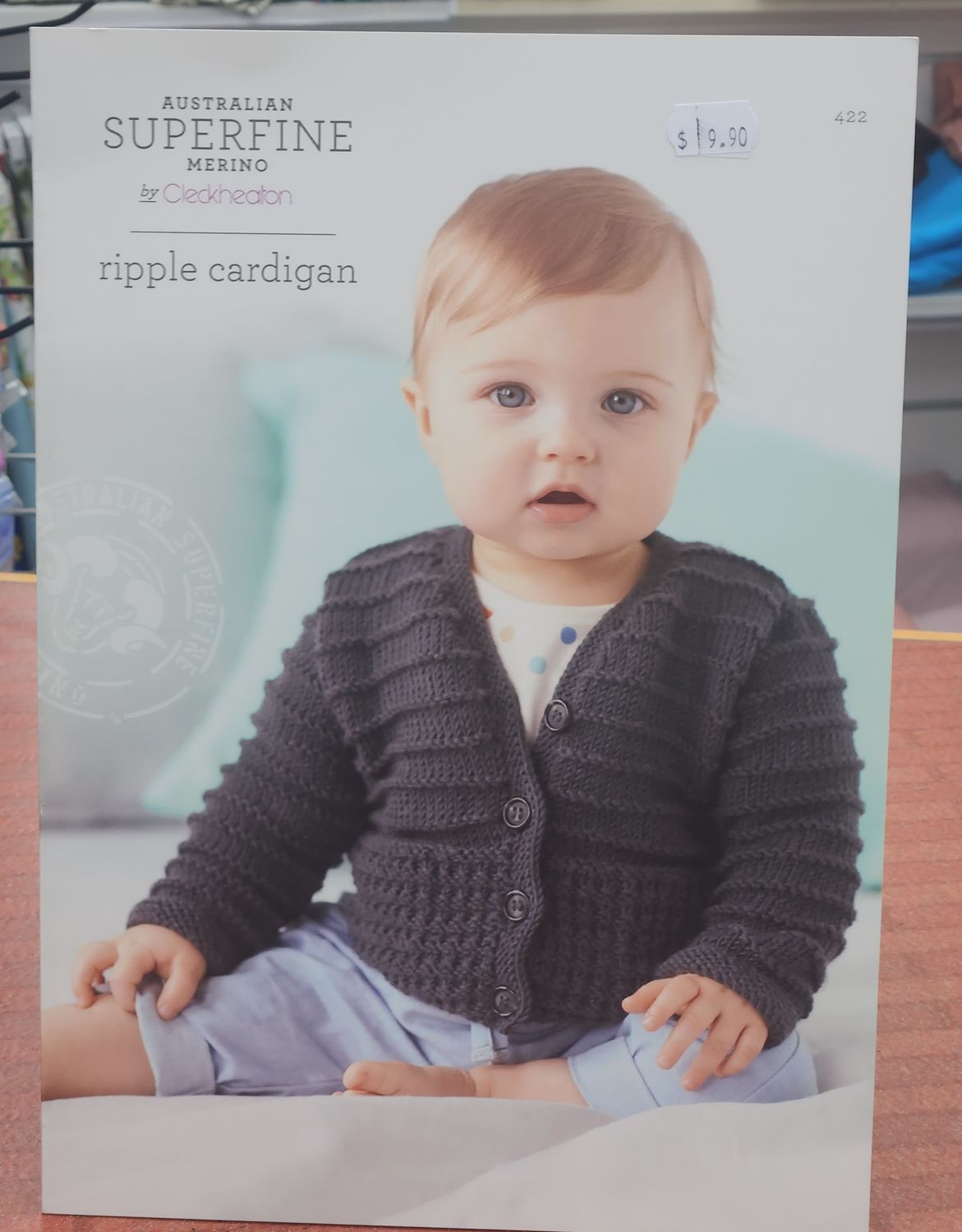 Cleckheaton Knitted Ripple Cardigan