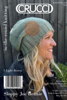 Crucci Sloppy Joe Beanie Kit Light Brown