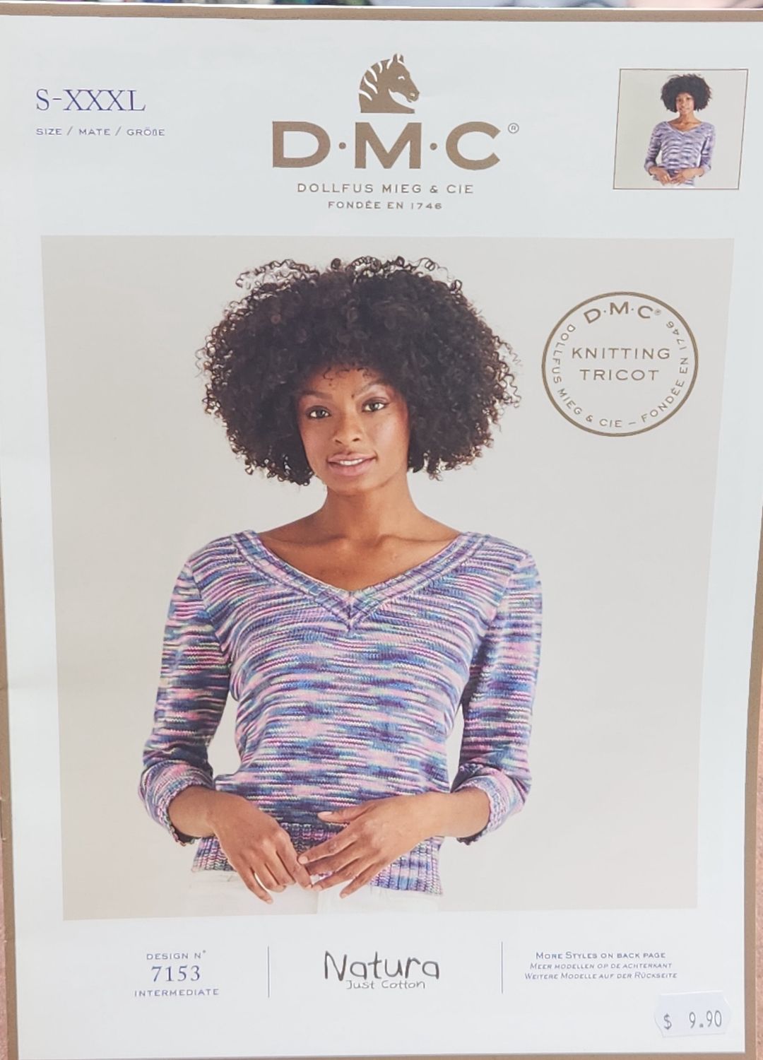 Dmc cotton pattern 7153