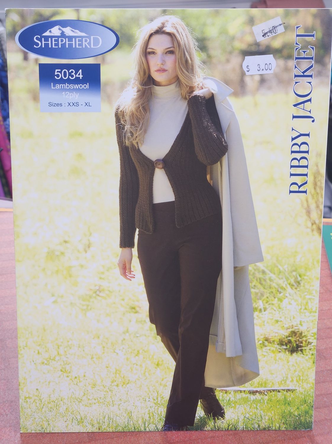 Shepherd Pattern - Ribby Jacket 5034