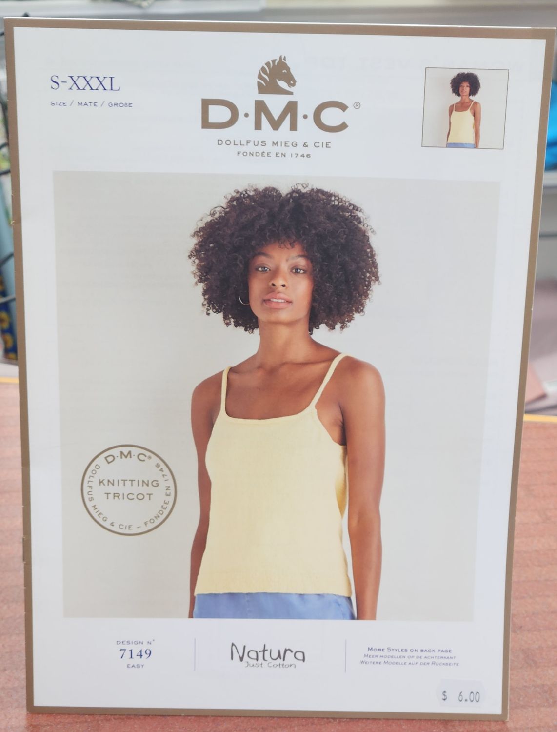 Dmc natura cotton pattern7149