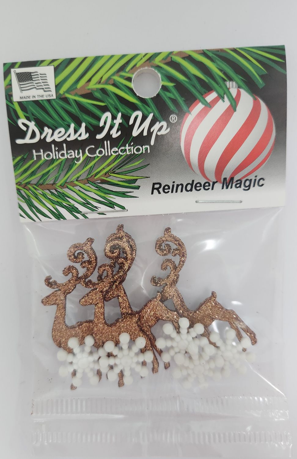 Creative Button Pack - Reindeer Magic
