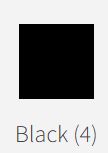 Poly Cotton Piping - Colour Black, Priced per Metre
