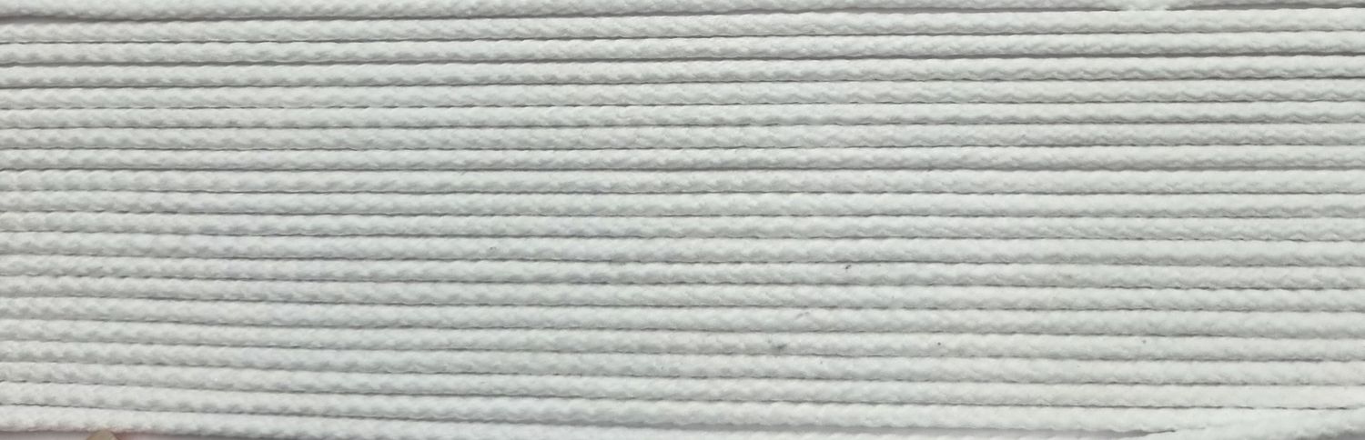White Polyester Cord per Metre