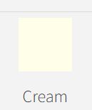 Satin Bias Binding Cream, Price per Metre