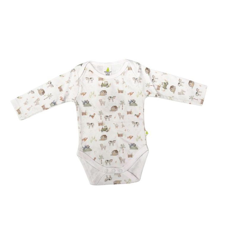 Farm Muster Long Sleeve Bodysuit Size 9-12 Months