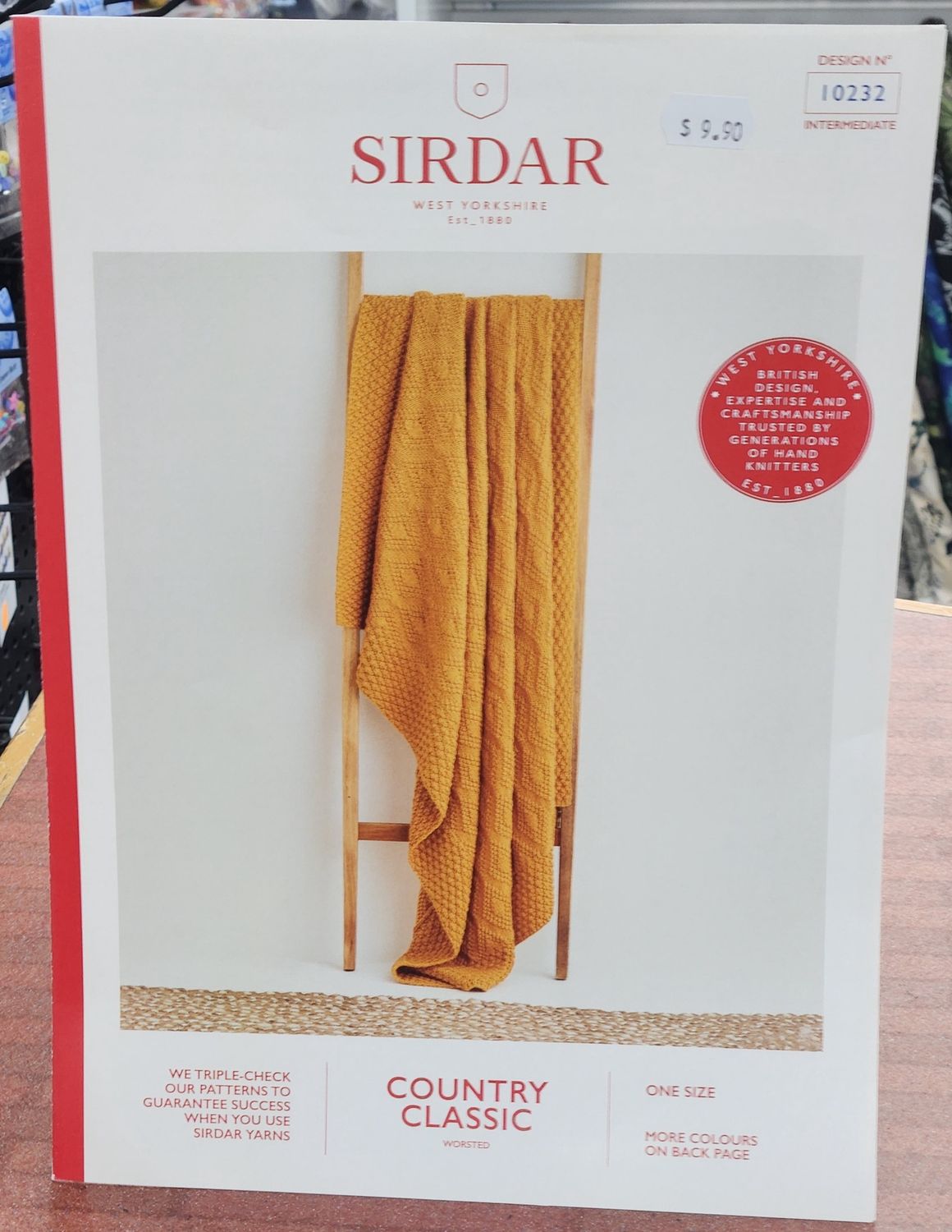 Sirdar Worsted 10oply Blanket Pattern 10232