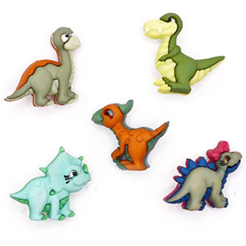 Creative Buttons Stomp, Chomp and Roars