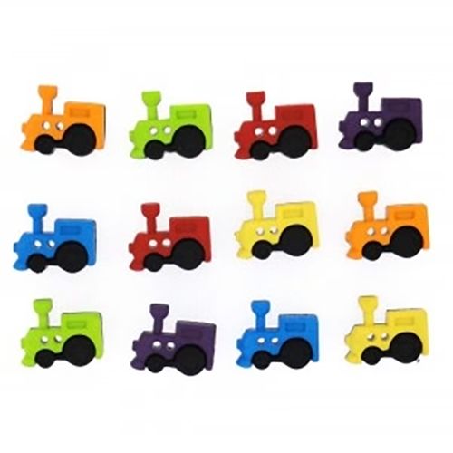 Creative Buttons Sew Cute Trains