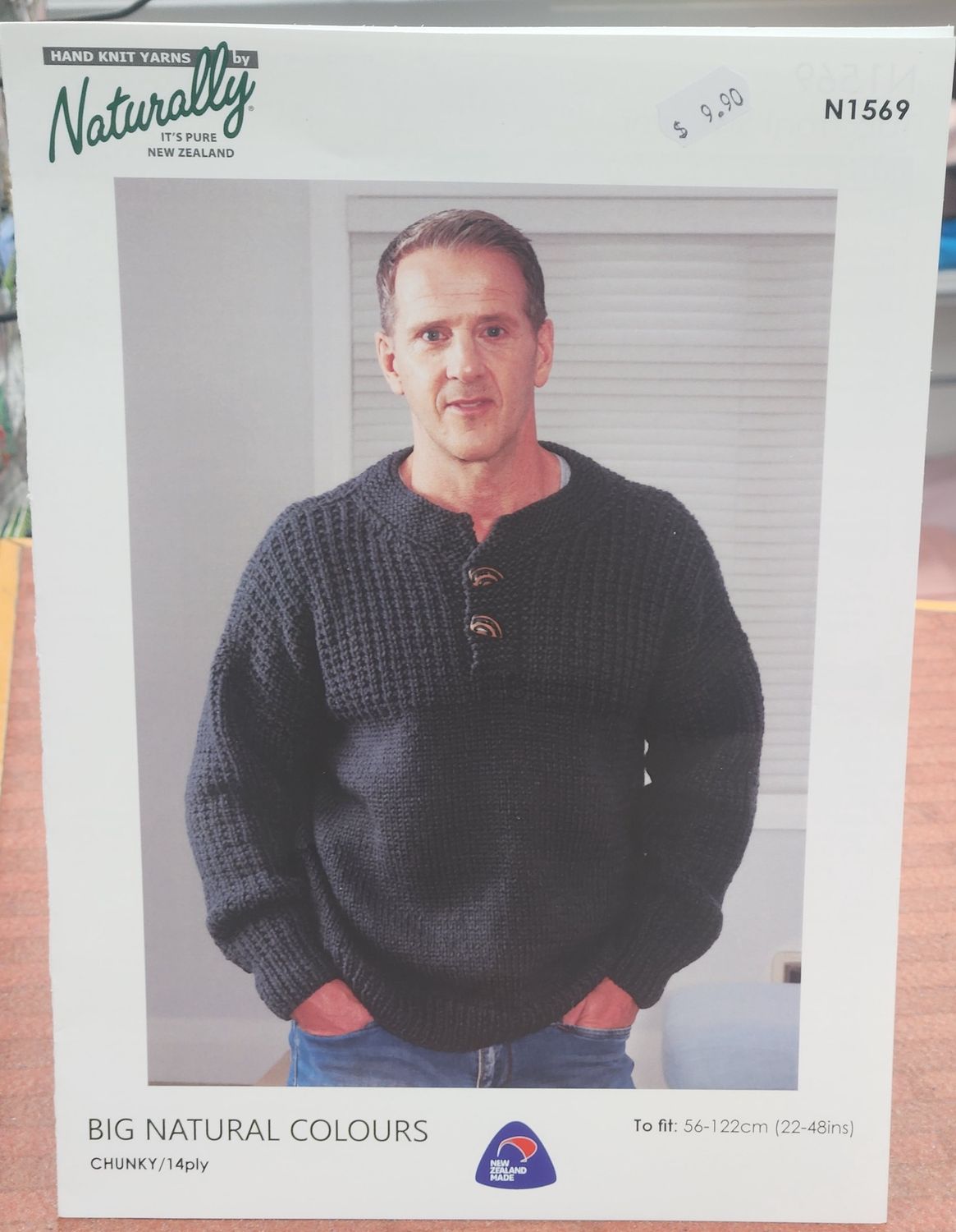 Naturally Mens Jersy 14ply N1569