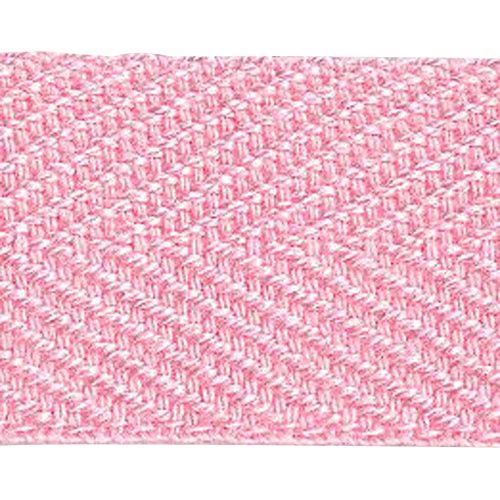 Tape Acrylic Herringbone 25mm Wide, Colour Hot Pink, Priced per Metre