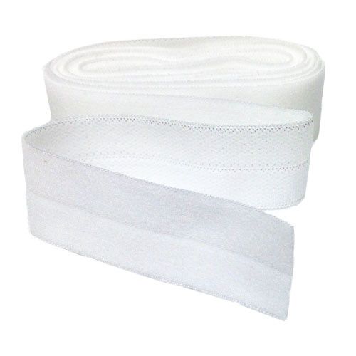 Red Foldover Elastic Satin, 20mm Width, Priced Per Metre