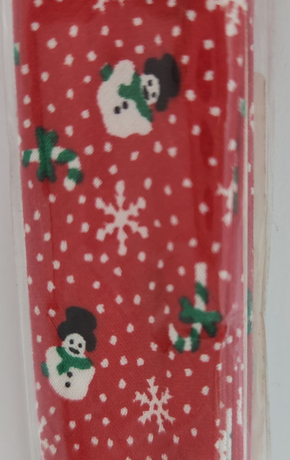 Xmas Bias Binding 2.5m Total - 25mm Width