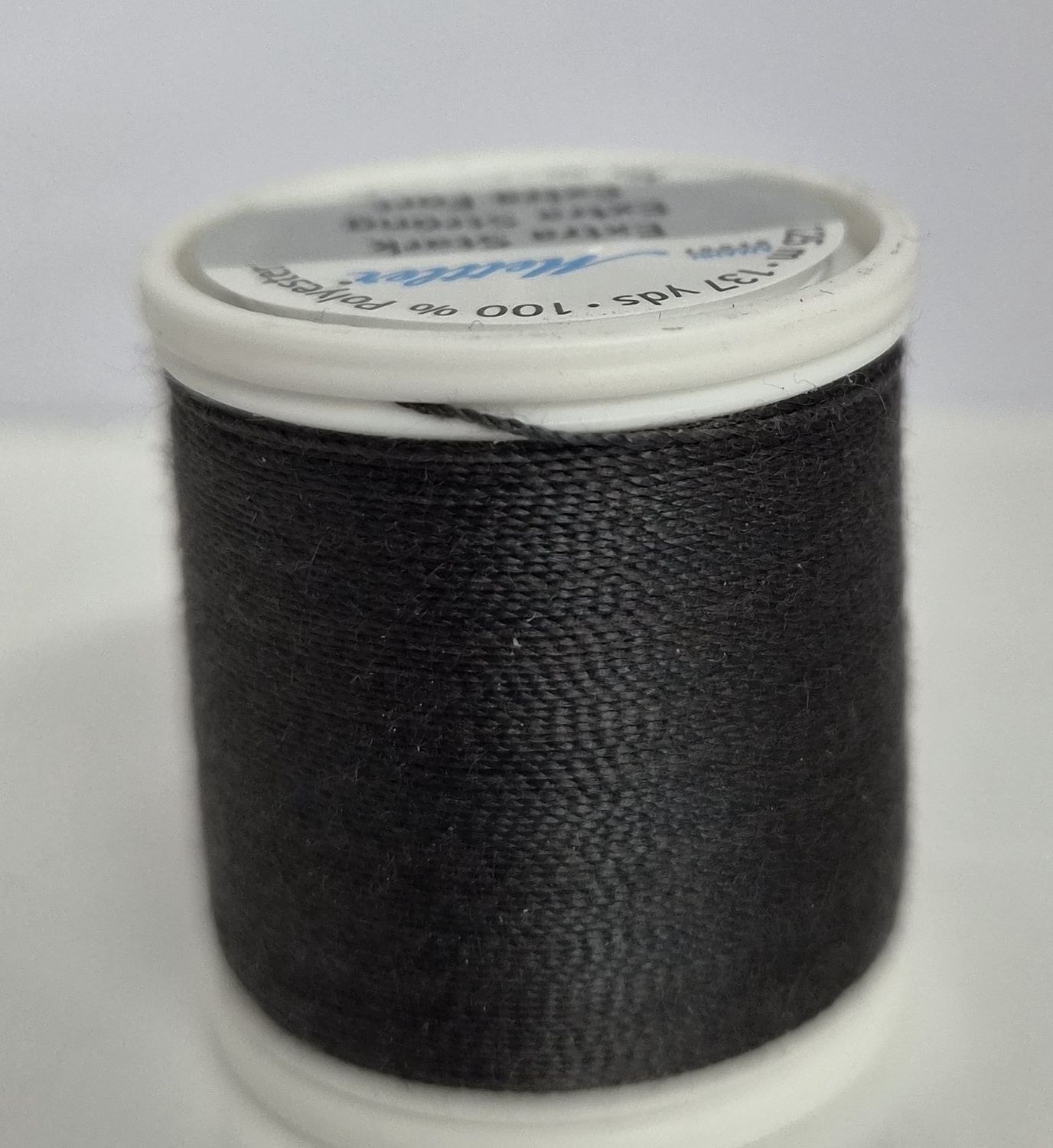 Mettler Extra Strong Polyester Thread 125m Colour 0416 Dark Grey