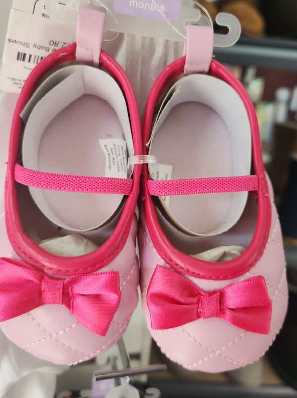 Quilted Mary Jane Baby Shoes