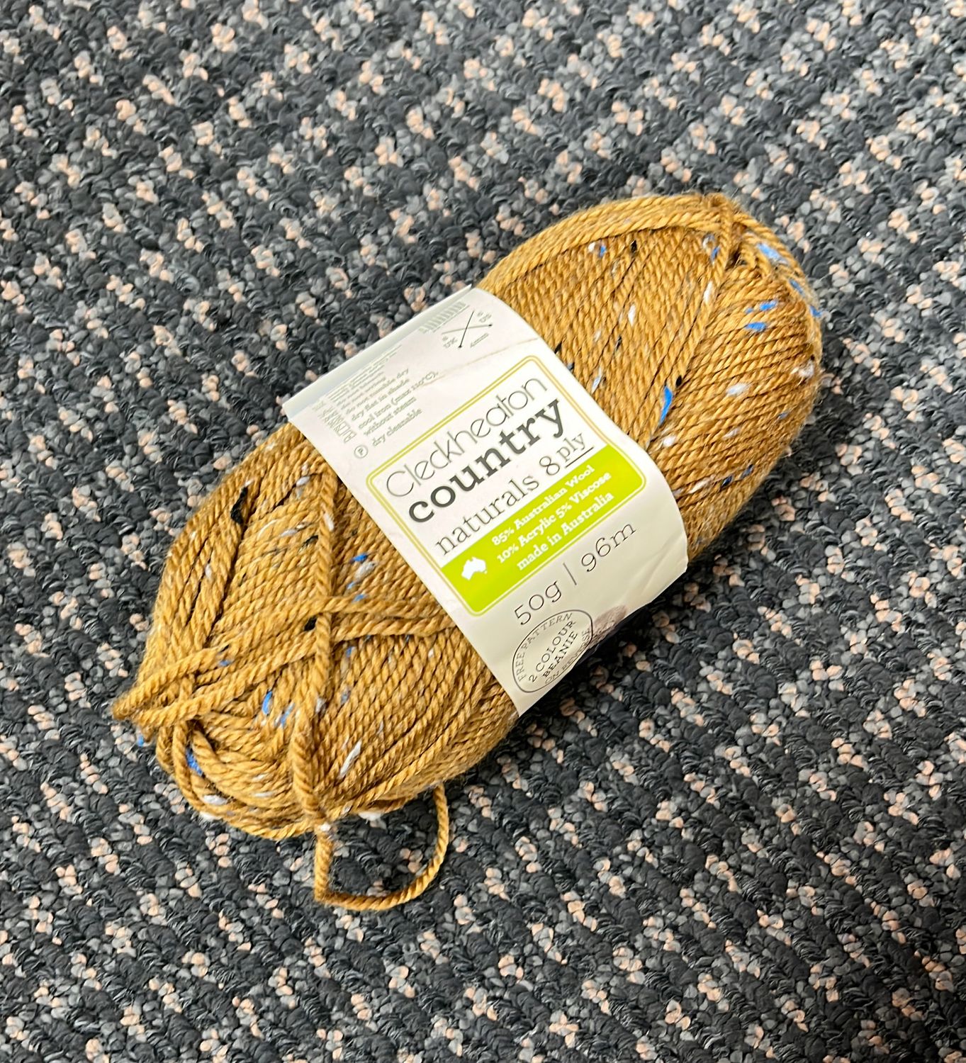 Cleckheaton: Country Naturals 8 Ply 50grm (96m) - 2014