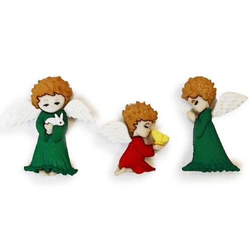 Creative Button Pack - Christmas Angels