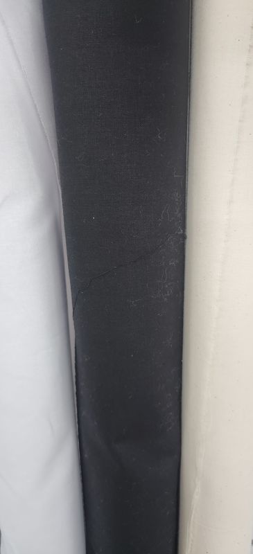 Black Calico 150cm Wide, Cut Per Metre