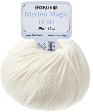 Heirloom Merino Magic 10ply 50g Colour Shade 6226 Almond