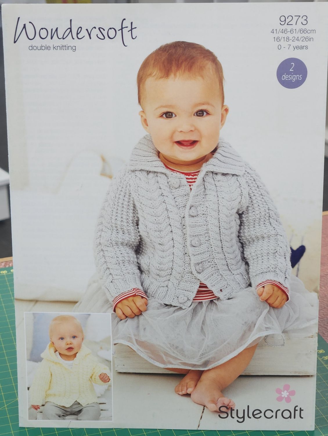 Wondersoft Kids Pattern #9273 Cardigan