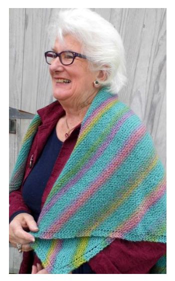 CW Pattern 8ply - P327 - Maggies Bias Blanket