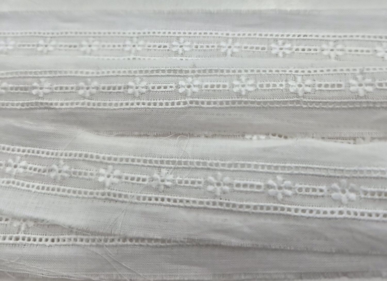 Cotton Trim 25mm wide, Price Per Metre