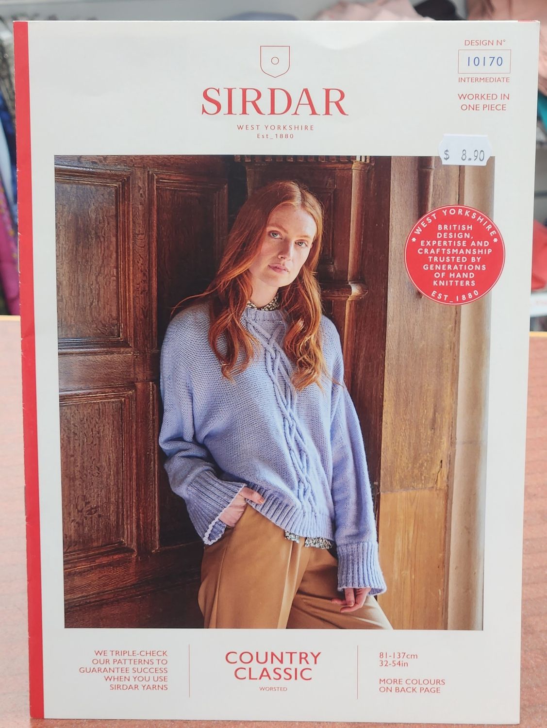 Sirdar Pattern - Sweater Design No. 10170