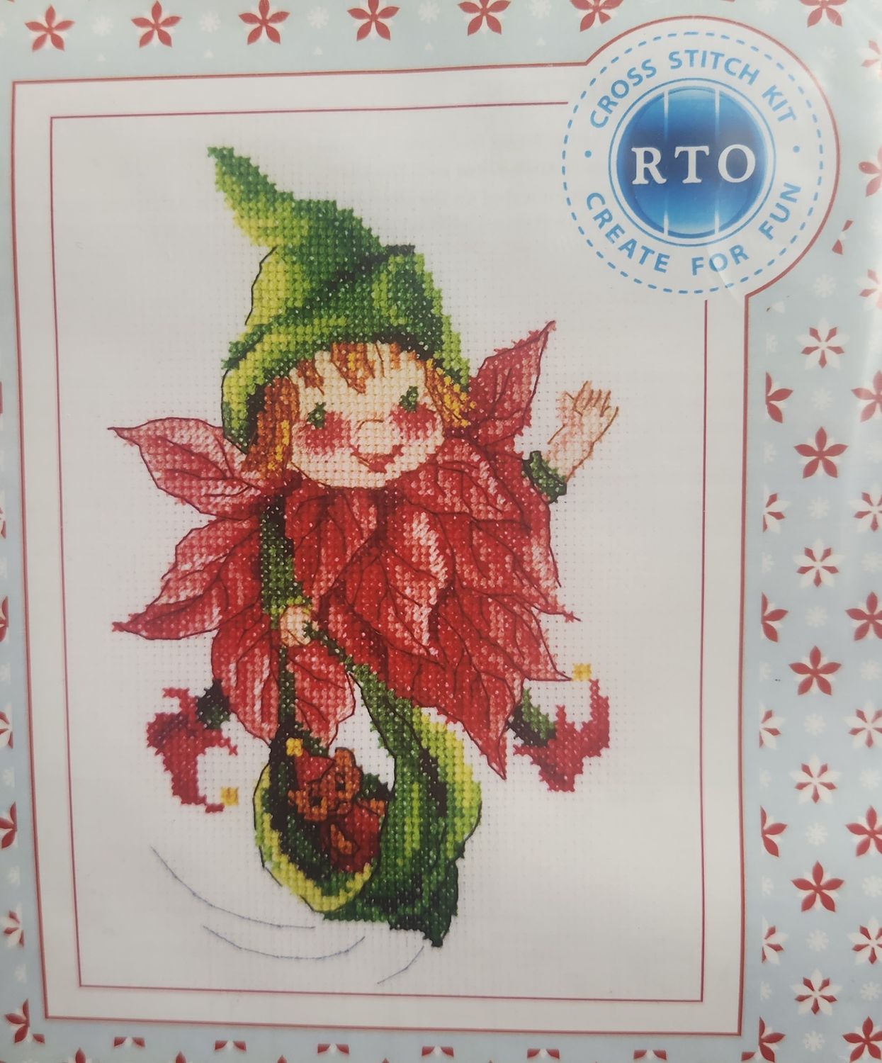 Christmas Elf Cross Stitch Kit