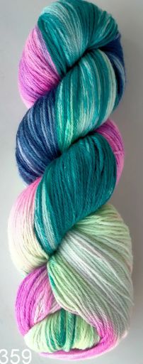 CW Hand Painted Sock Yarn Shade 369