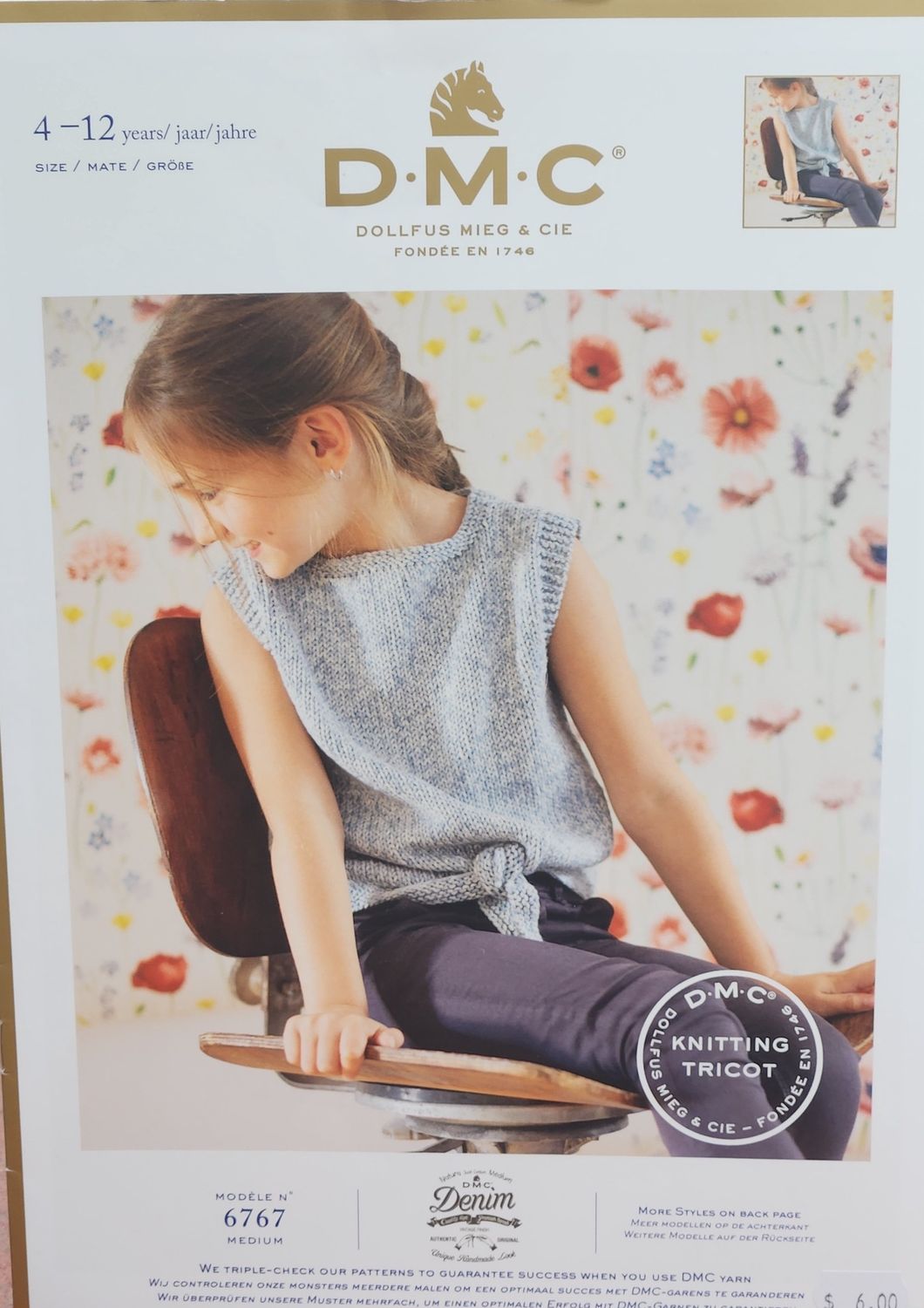 Dmc denim pattern 6767