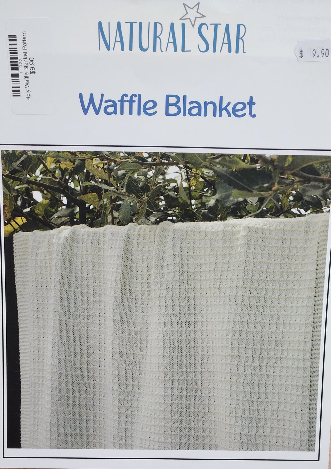 Pattern - 4ply Waffle Blanket Pattern