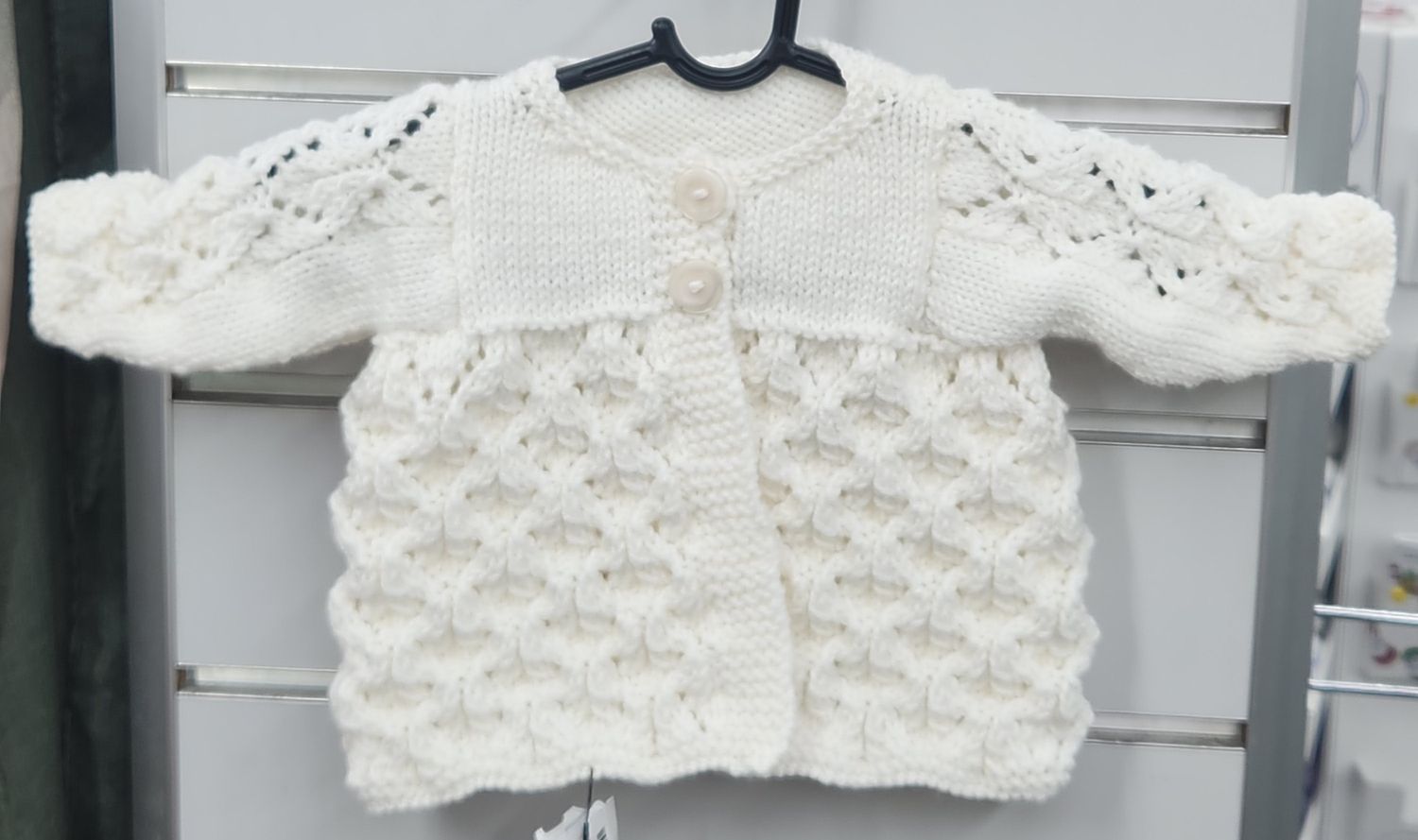 Cream Top 0-3 months 100% Baby Merino