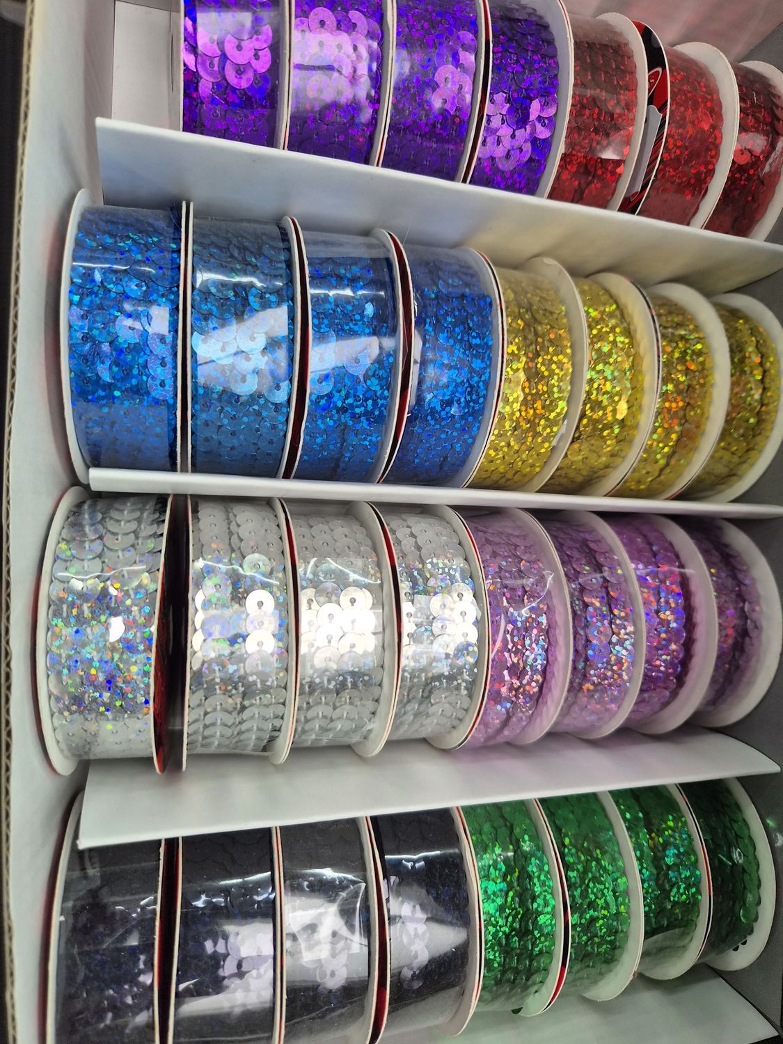 Sequin Fashion Trim 5m Spool