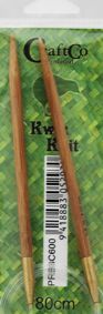 Kwik Knit 3.5mm 80cm Circular Needle Bamboo