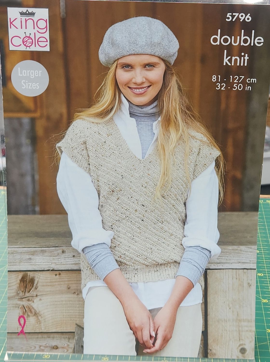 King Cole Womens 5796 Pattern 8ply