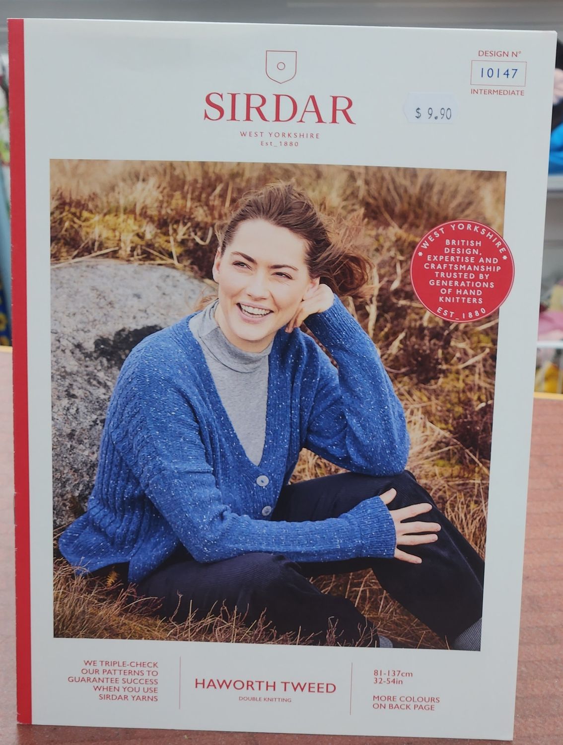 Sirdar Pattern Cardigan Design No 10147