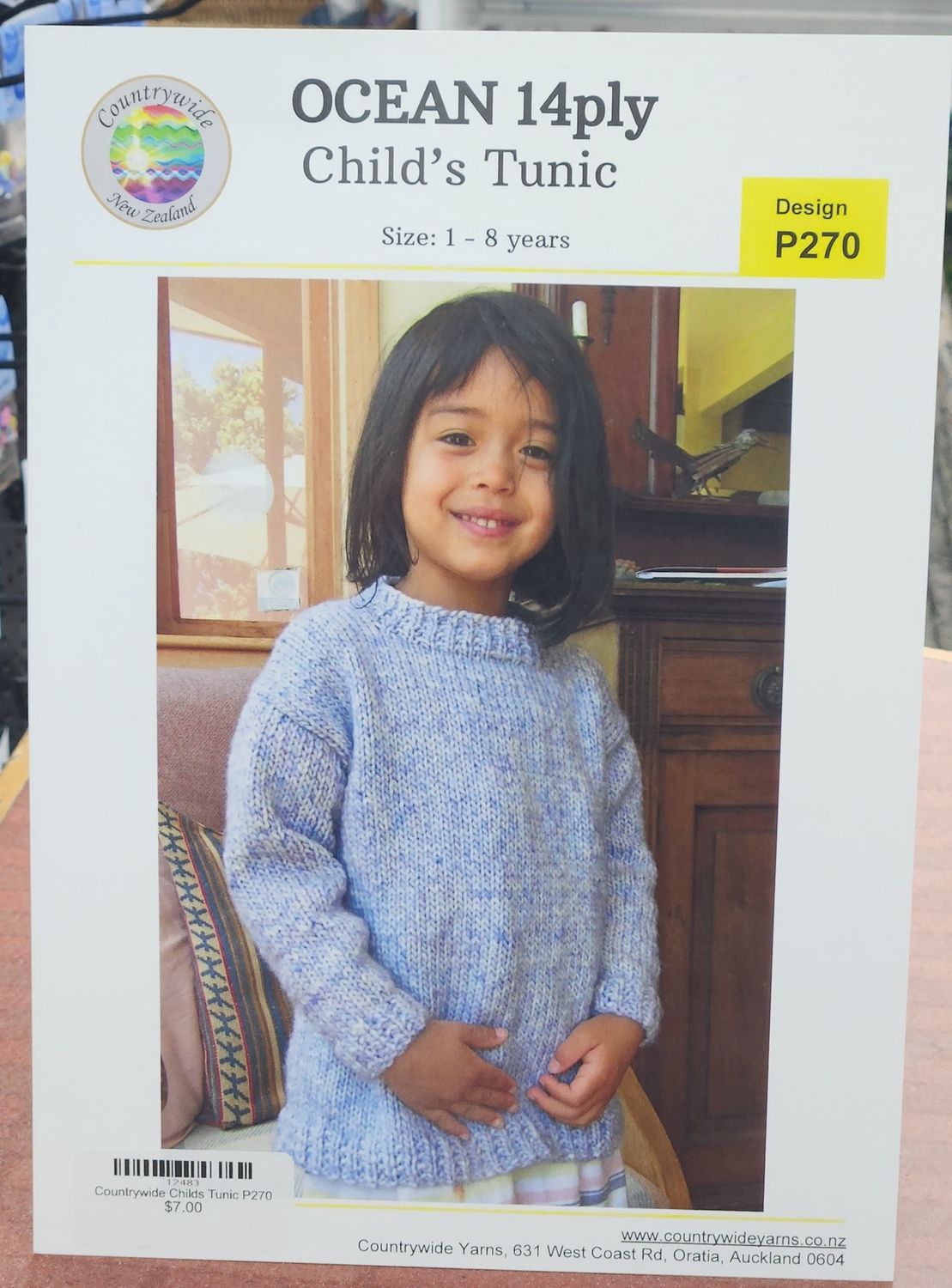 Countrywide Pattern Childs Tunic P270