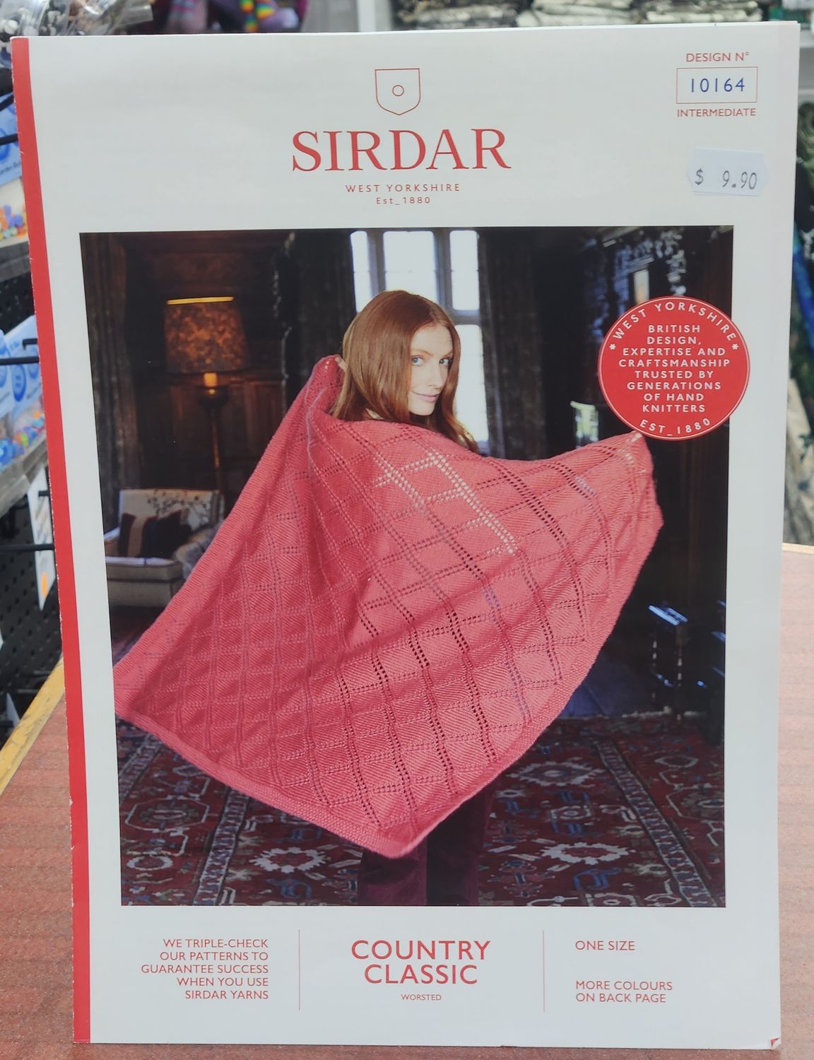 Sirdar 10ply Worsted Blanket Pattern 10164