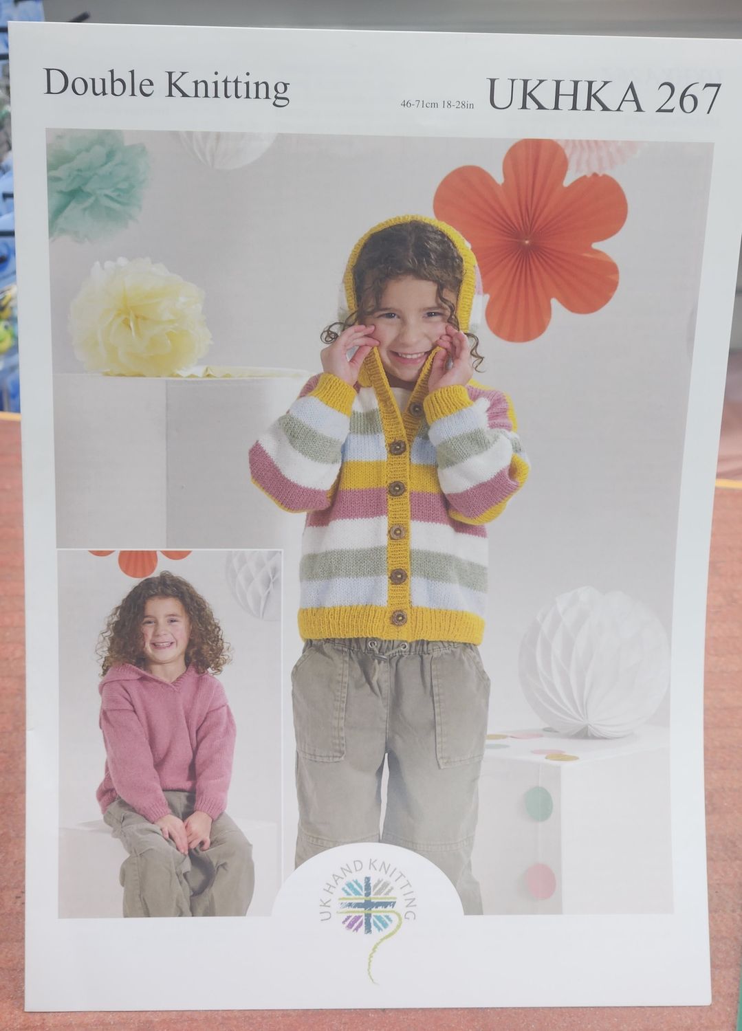 UKHKA Pattern Childrens Cardigan 267